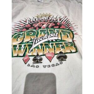 Fremont Hotel Casino Grand Winter Jackpot Las Vegas Nevada Men's Vintage 2X